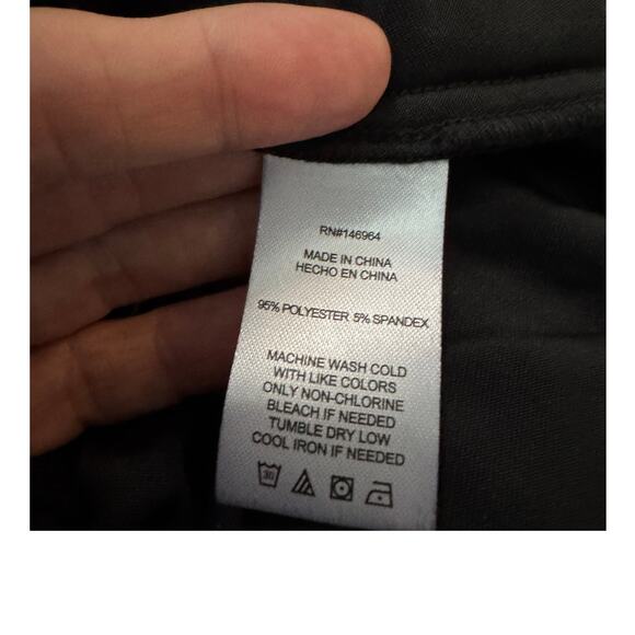 GREY COLLECTIVE NWT Black Velvet Pleated Maxi Skirt Zippered Size 12 - Picture 6 of 6